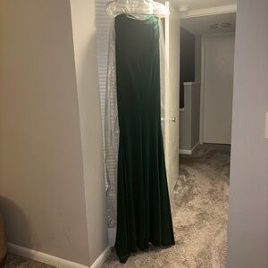 SHEIN Deep Green Maxi Dress
